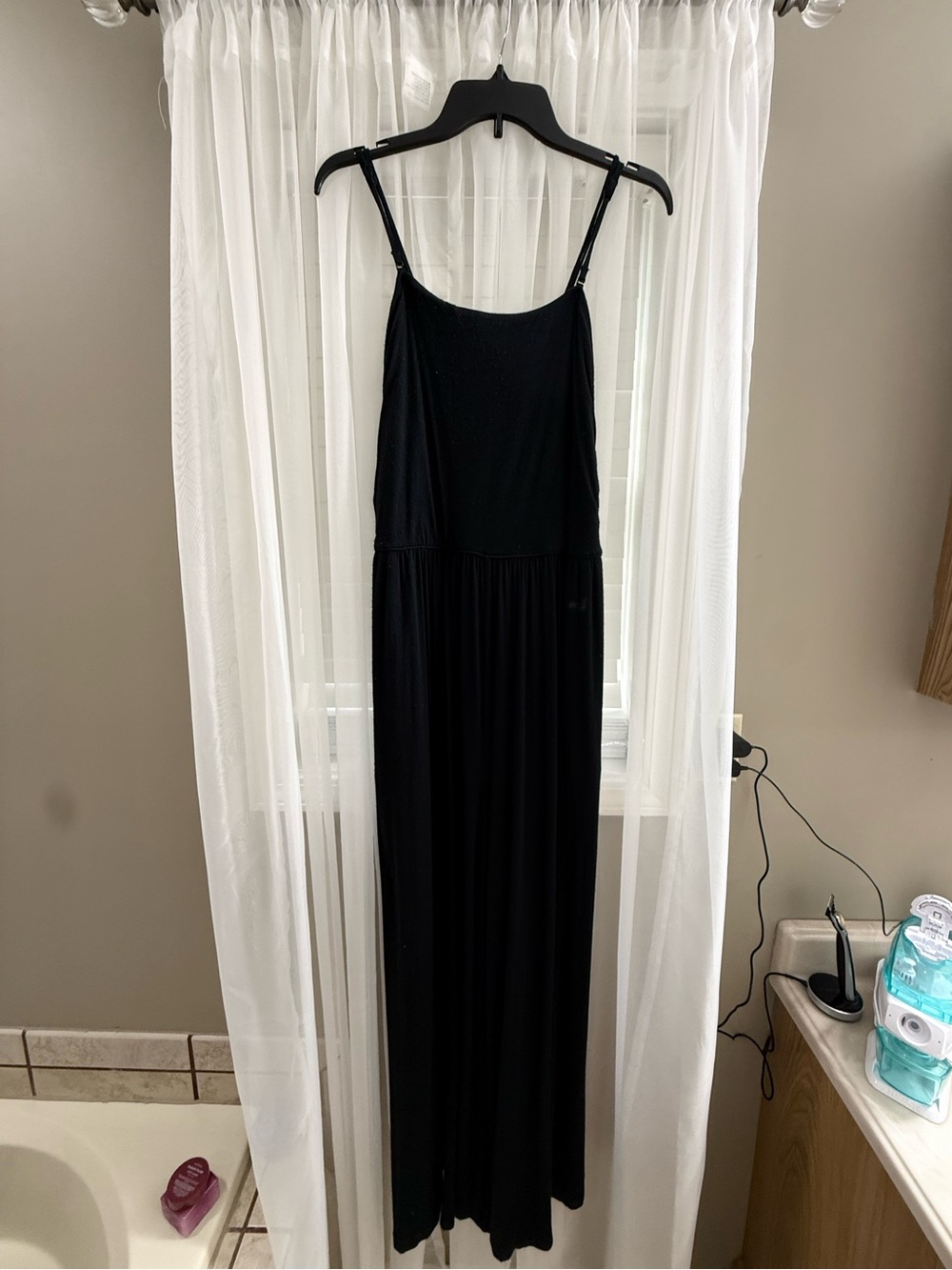 American Eagle Black Spaghetti Strap Romper